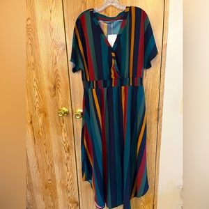 Bloomchic pocket wrap dress